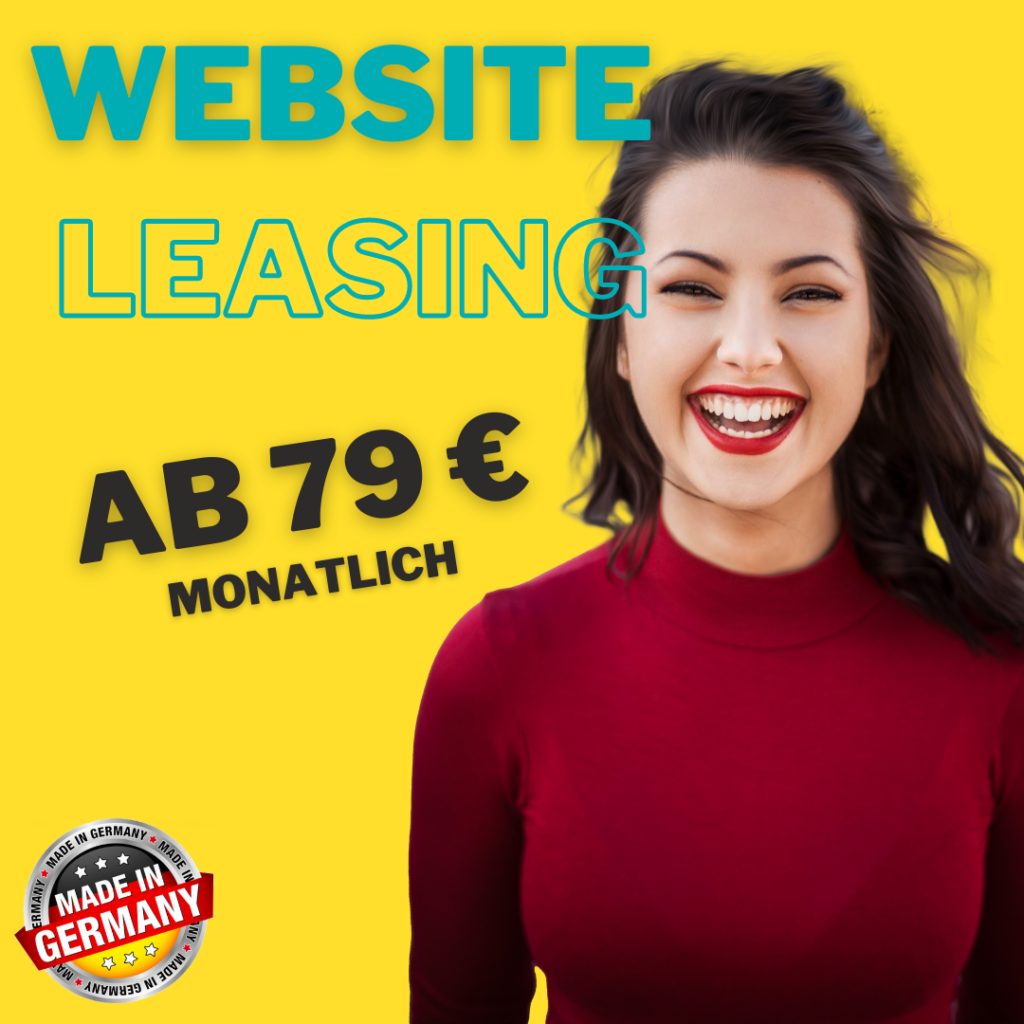 Website Leasing schon ab 79 € _ mtl.